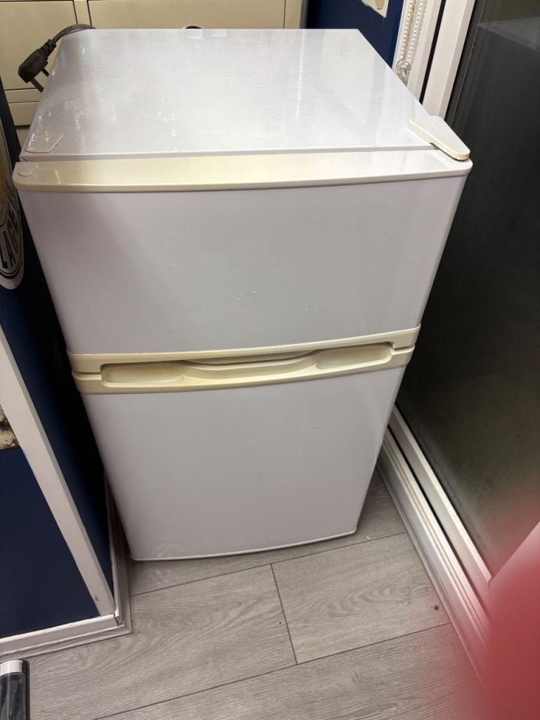 Small fridge and freezer