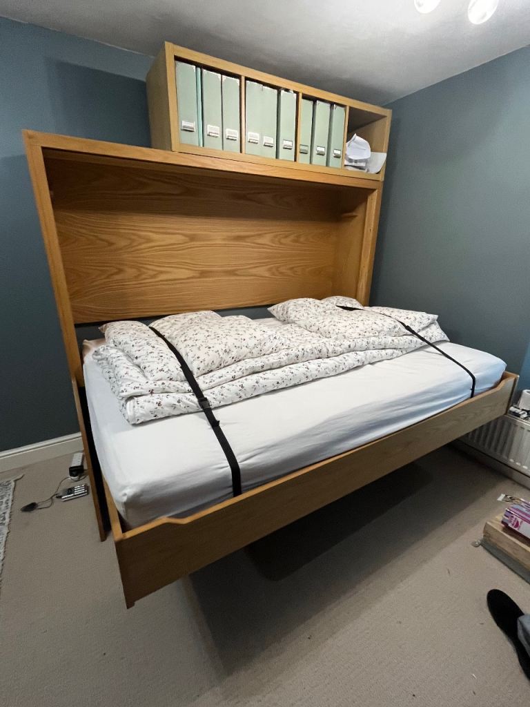 Study Bed - Desk & Double Bed combination. 