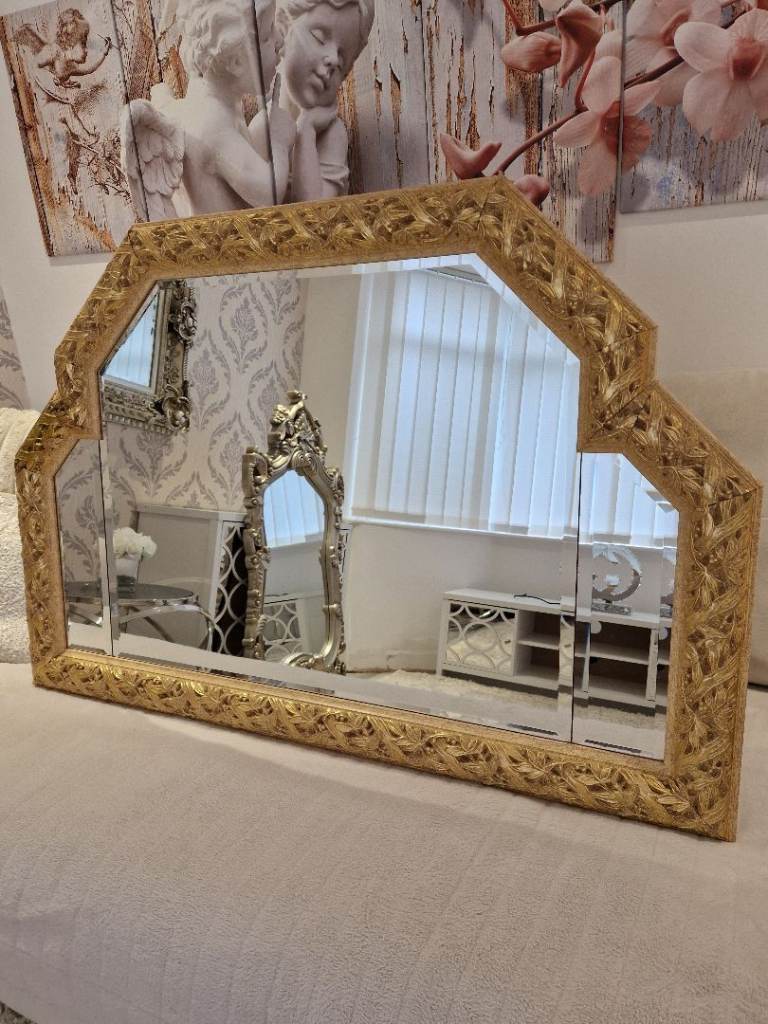 Beautiful vintage large mirror 