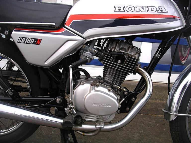 Honda CB100N only 11000 miles and supreme condition. Historic reg.