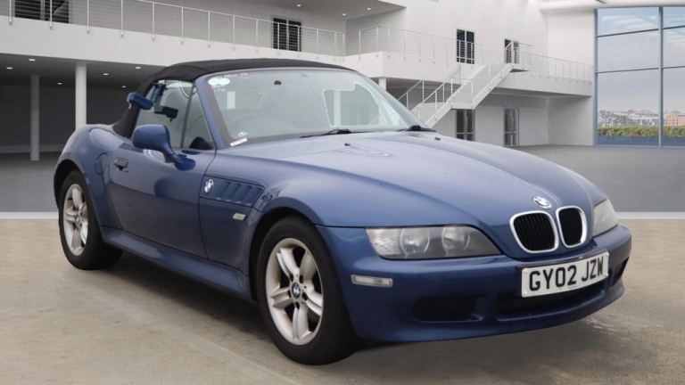 2002 BMW Z3 2002 1.9 8V 2dr CONVERTIBLE WIDE BODY IN BLUE SOME SERVICE HISTORY CONVERTIBLE Petrol...