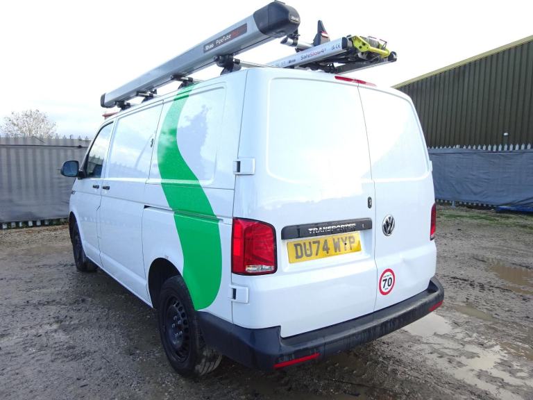 image for 2024 74 REG VOLKSWAGEN TRANSPORTER T30 STARTLINE DIESEL VAN DAMAGED SALVAGE
