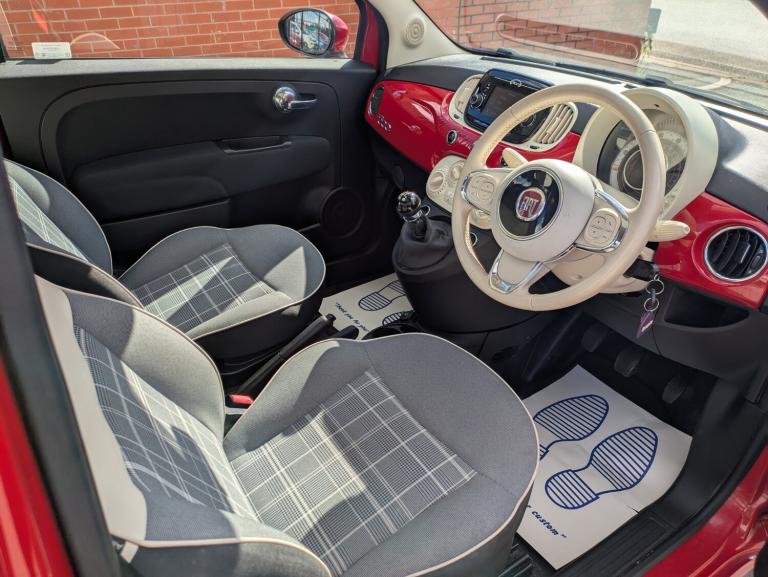 2019 Fiat 500 1.2 Lounge 3dr HATCHBACK Petrol Manual