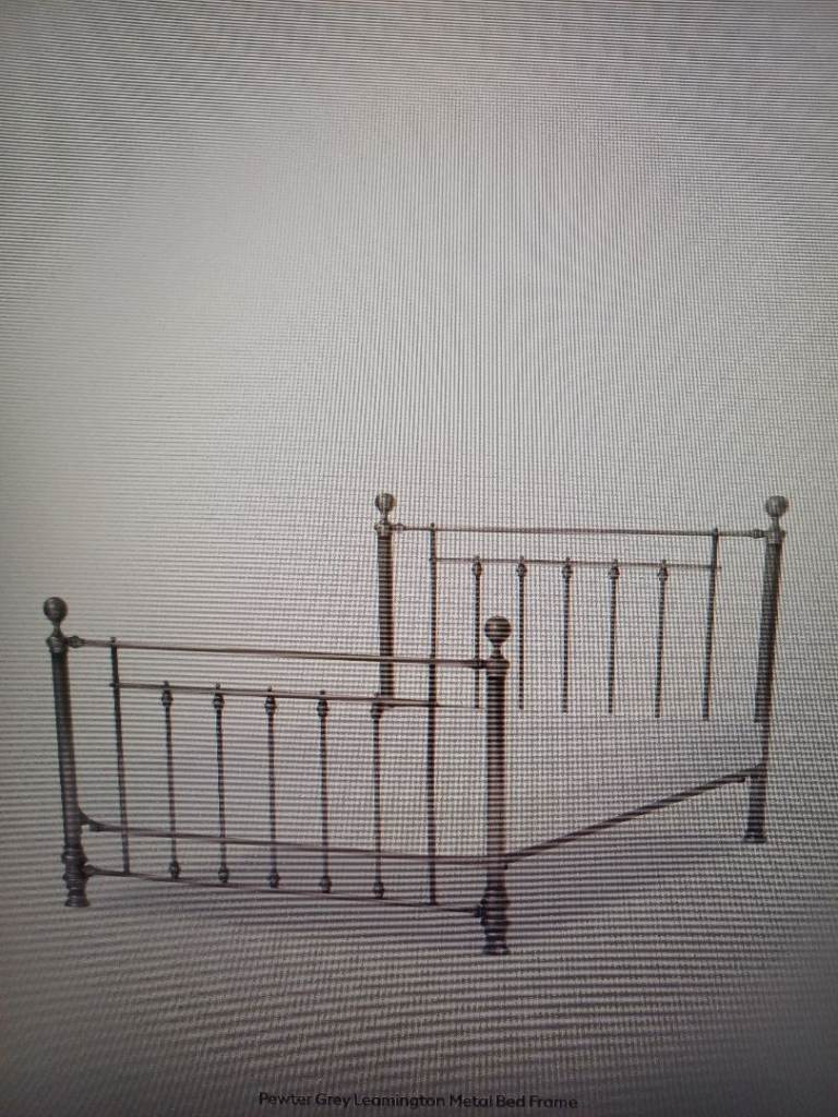 Next Leamington Pewter King Size Bed