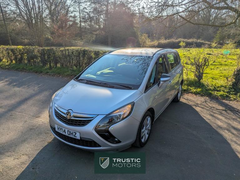 VAUXHALL ZAFIRA TOURER 1.4 T 16V Exclusiv Silver Manual Petrol 2014