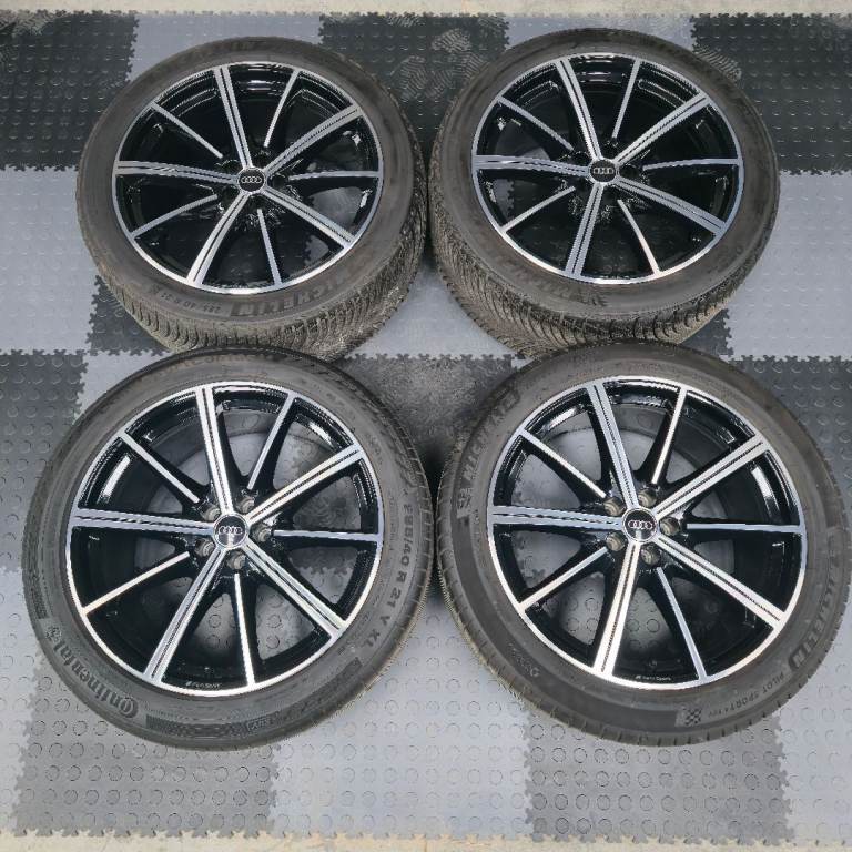 Genuine Audi Q7 21" Black Edition Alloy Wheels 4M0601025CC
