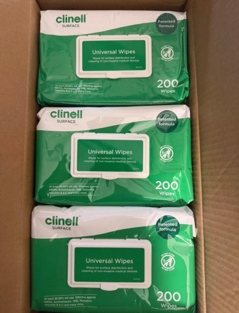 Clinell wipes pack of 1200 