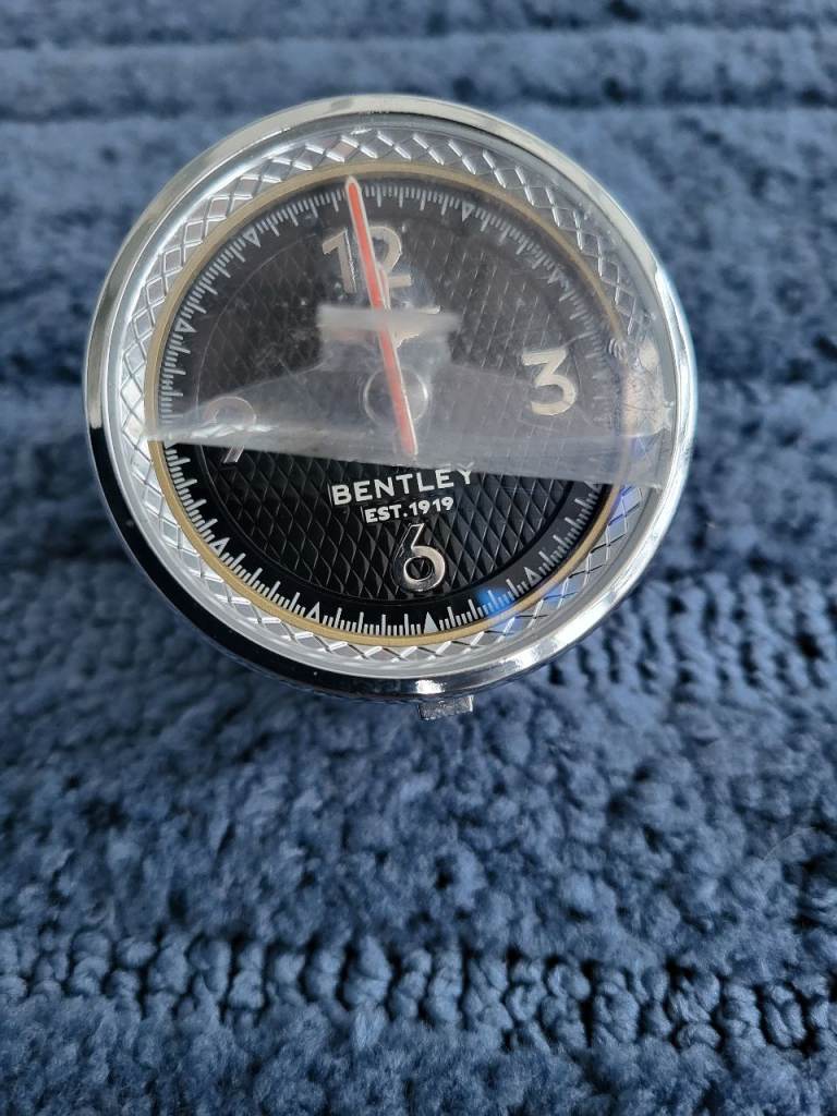 Genuine BENTLEY GT GTC MULSANNE LTD EDITON "B-1919" DASHBOARD CLOCK 3SA919204A