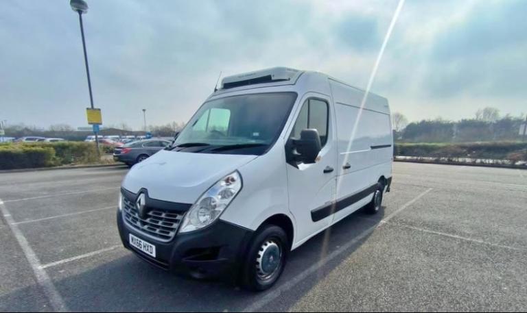 2016 66 RENAULT MASTER MM35 2.3DCi 125 BUSINESS FRIDGE FREEZER VAN IN WHITE