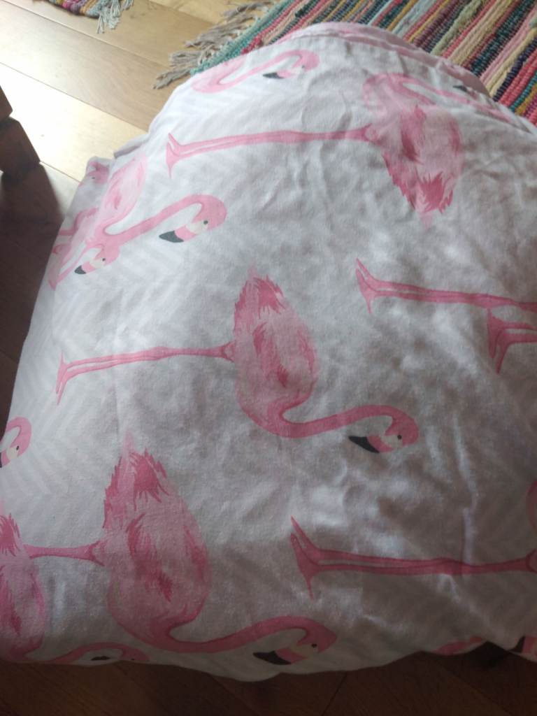 King size Flamingo Duvet cover set 