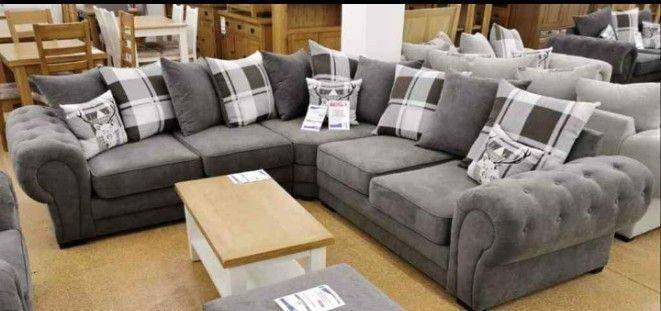 Premium Verona Corner Sofa & 3-2 Sofa Set | 15% Off | Free Home Delivery & COD !! **