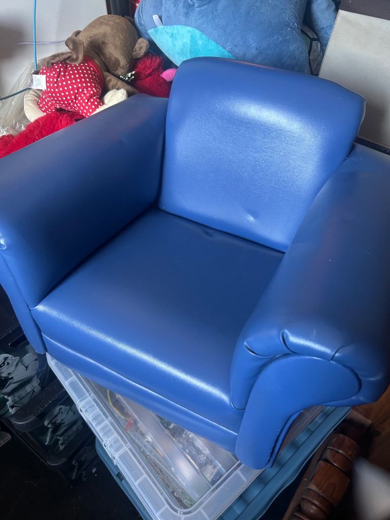 Blue Kids Armchair – Good Condition