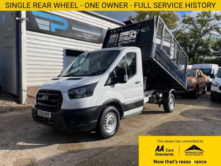2022 Ford Transit 350 Tipper Cage Tipper Diesel Manual