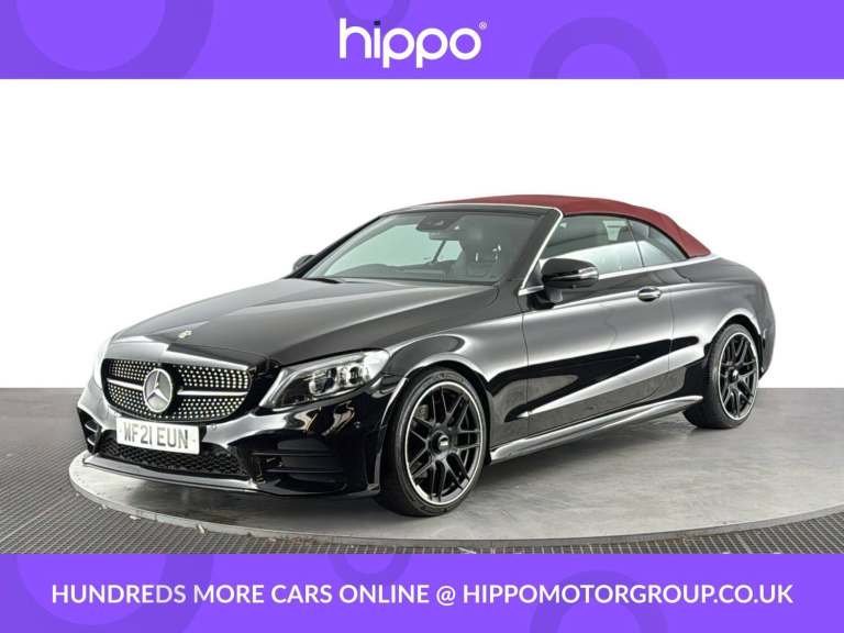 2021 Mercedes-Benz C Class 2.0 C220d AMG Line Night Edition (Premium Plus) Cabriolet 2dr Diesel G...
