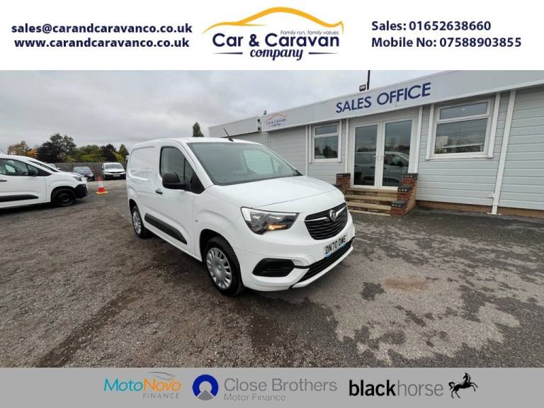 2020 70 VAUXHALL COMBO 1.6 TURBO D 2300 SPORTIVE PANEL VAN 4DR DIESEL MANUAL L1