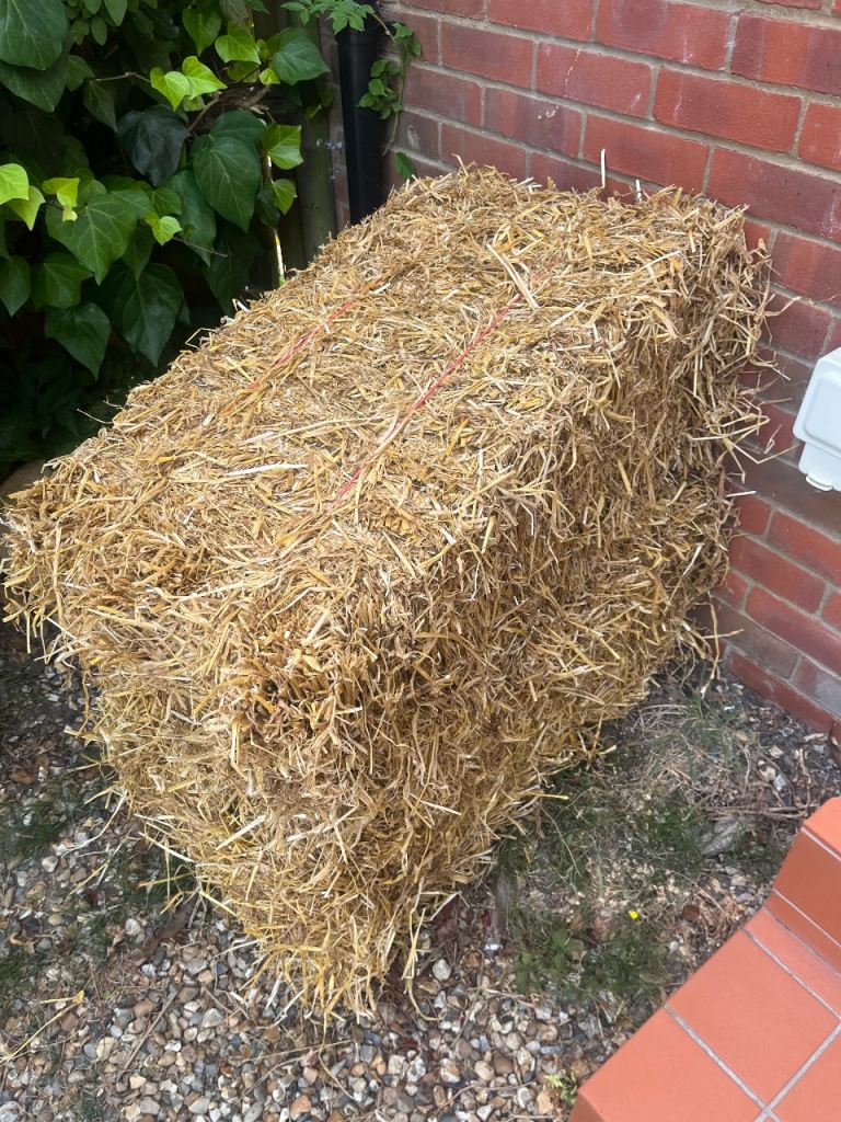 2 Straw bales- Free