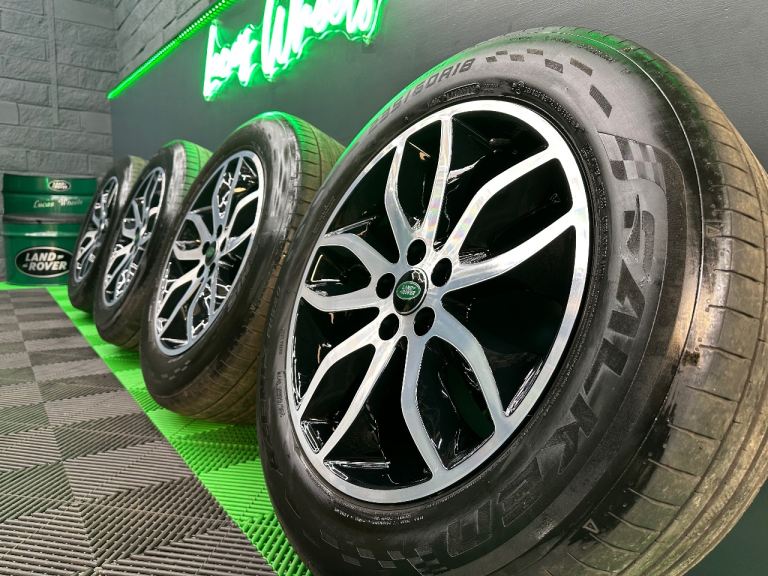 Land Rover Freelander 2 HSE 18 inch Alloy Wheels - Brand New Diamond Cut & 5/6mm+ Falken’s!