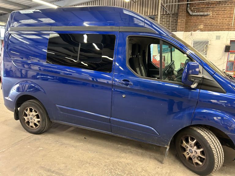 ,TRANSIT CUSTOM, Van with Windows Ideal camper conversion 