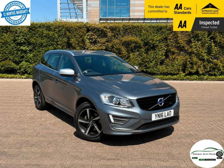 2016 Volvo XC60 2.0 D4 R-Design Lux Nav SUV 5dr Diesel Auto Euro 6 (s/s) (190