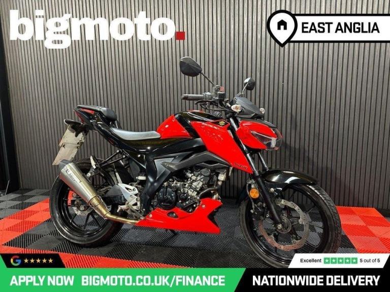 2018 68 SUZUKI GSX-S125 FINANCE SPECIALISTS APPLY NOW
