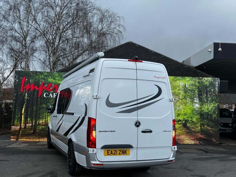 2021 Mercedes Benz Sprinter 3.5t H2 Progressive campervan racehome 5 door Cam...