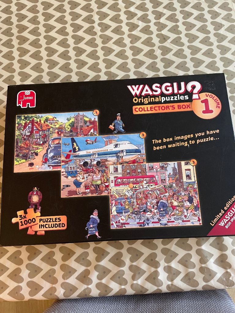 Wasgij 3 x 1000 piece Collector’s Box Volume 1