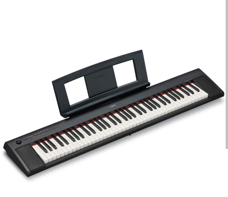 Yamaha Piaggero NP32 Portable Digital Piano, Black 