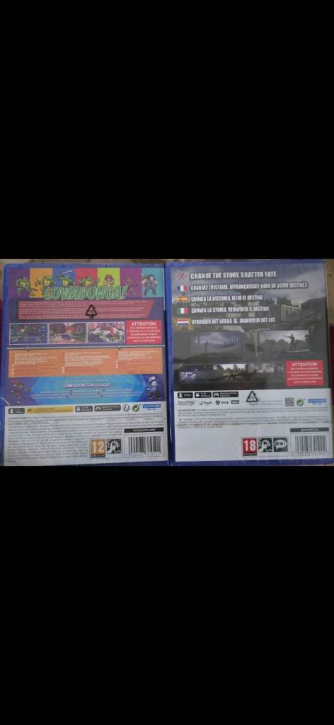 2 BRAND NEW SEALED PLAYSTATION 5 GAMES