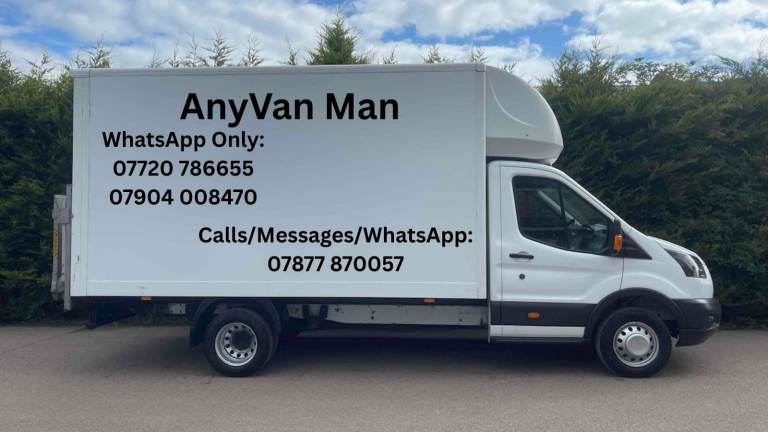MAN AND VAN / REMOVALS - House Moves, Man with Van, Van Hire - From £20 P/H