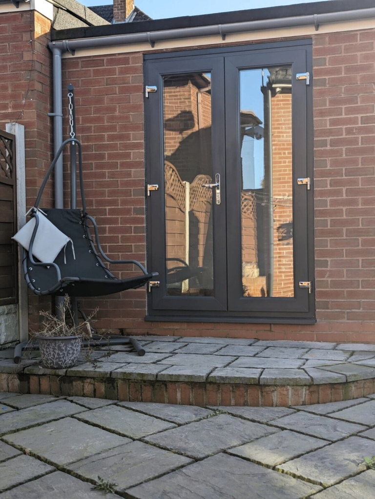 UPVC FRENCH DOORS BACK DOORS FRONT DOORS UPVC WINDOWS FREE DELIVERY NEW STOCK