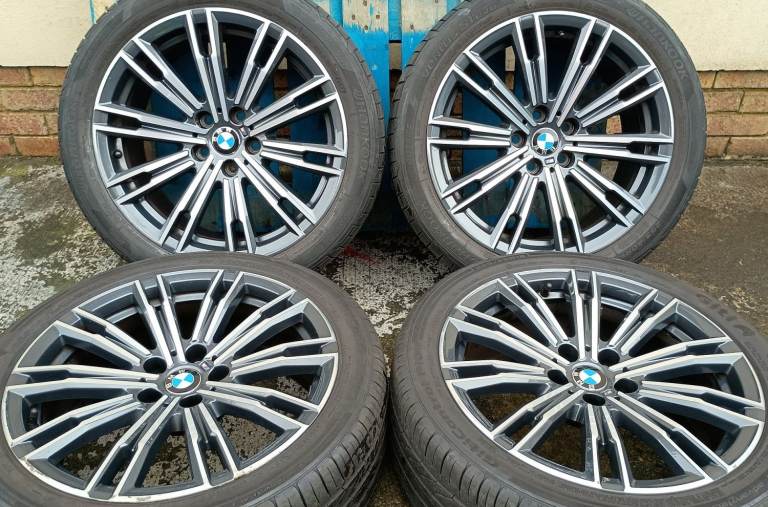 18" BMW 3 / 4 SERIES M SPORT 790M ALLOYS 5x112 WHEELS TYRES