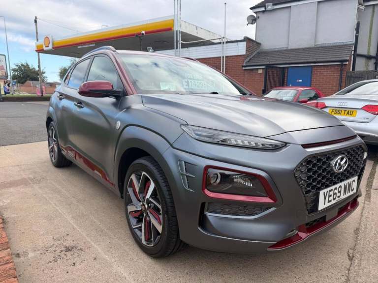 2019 Hyundai KONA 1.6 T-GDi Iron Man Edition DCT Euro 6 (s/s) 5dr SUV Petrol Automatic