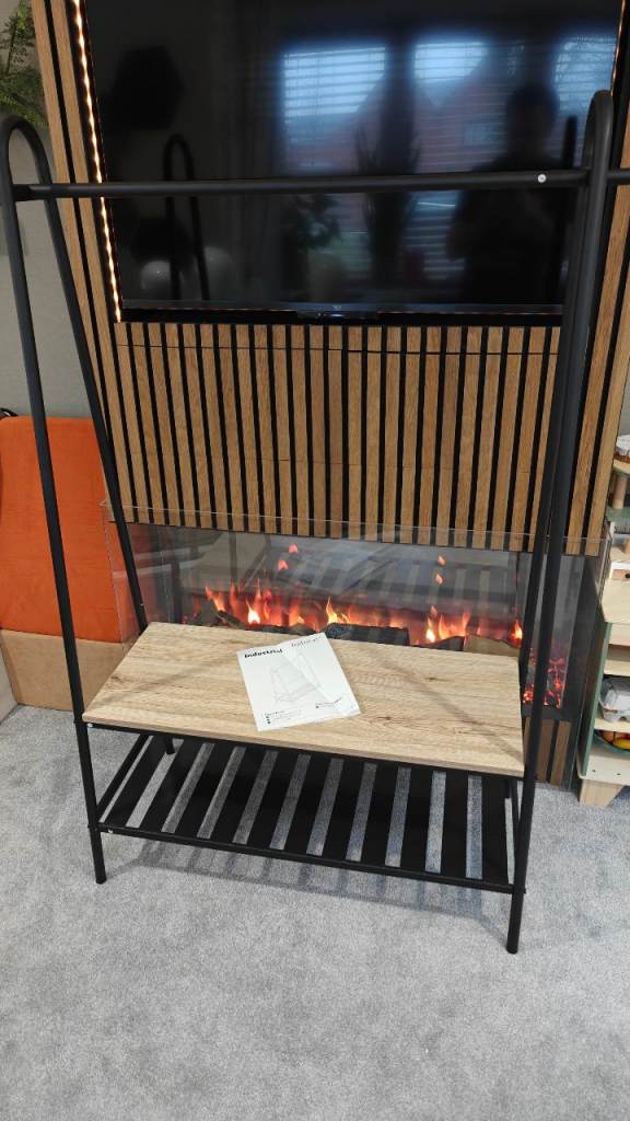 Habitat Industrial Clothes Rail with shoe rack - URGENT 