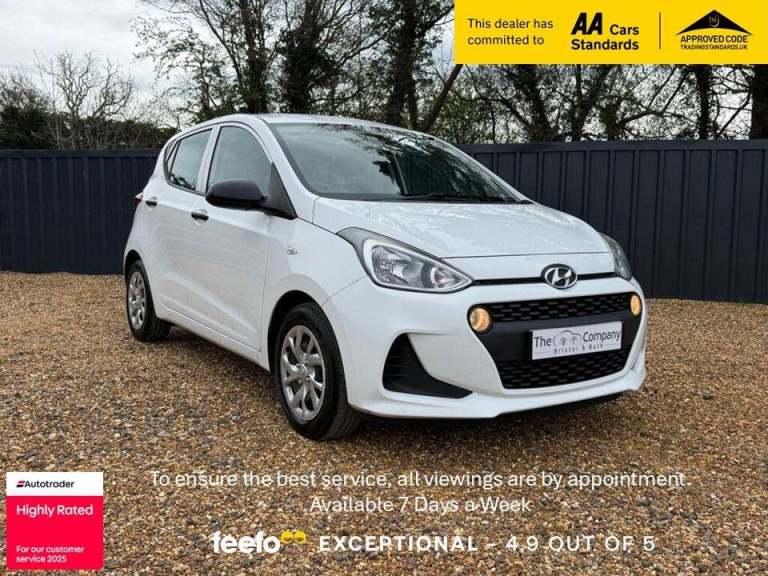 2017 Hyundai i10 1.0 S Euro 6 5dr HATCHBACK Petrol Manual
