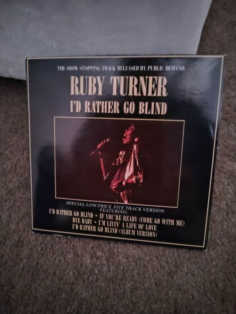 Ruby Turner -I'd Rather Go Blindd