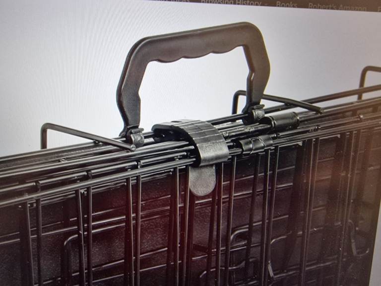 Foldable Wire Cage - 2 x Door (One Sliding) Metal Dog Cage. (For Small Dog or Cats)