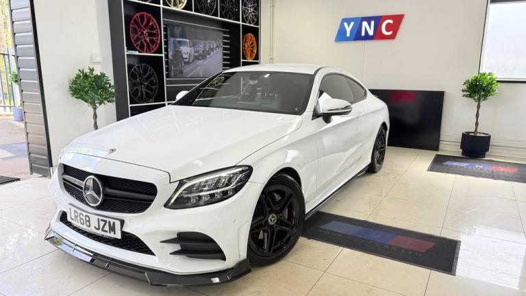 2018 Mercedes-Benz C Class 1.5 C200 MHEV AMG Line G-Tronic+ Euro 6 (s/s) 2dr Coupe Petrol Automatic