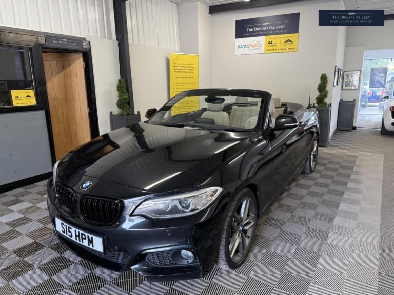 2015 BMW 2 Series 2.0 220d M Sport Euro 6 (s/s) 2dr CONVERTIBLE Diesel Manual