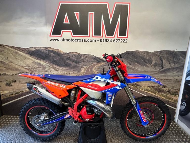 BETA RR300 RACING 2023 ROAD REGISTERED ENDURO BIKE, S3 EXHAUST, (ATMOTOCROSS) 