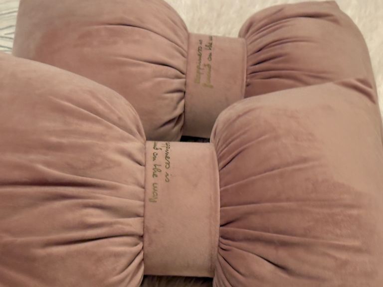 Bow cushions