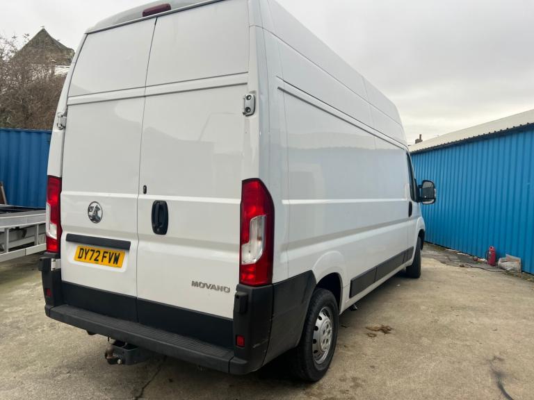 2022 Vauxhall Movano 2.2 Turbo D 140ps H3 Van Dynamic PANEL VAN Diesel Manual