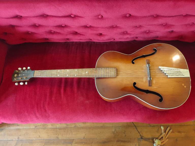 Hofner Congress Vintage Archtop Acoustic Guitar c1957