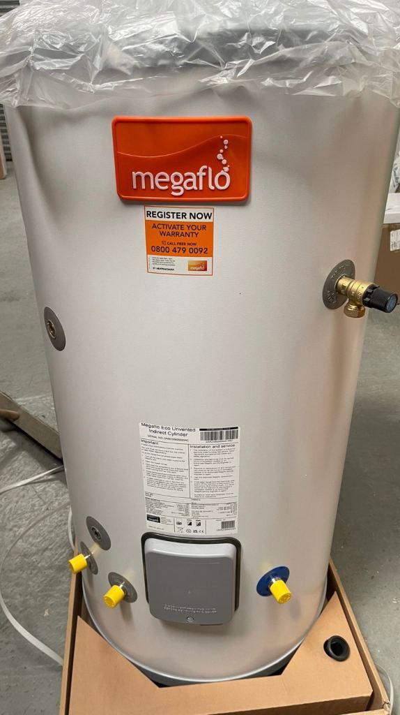 Heatrae Sadia Megaflo Eco 145i Indirect Unvented Cylinder 95050465