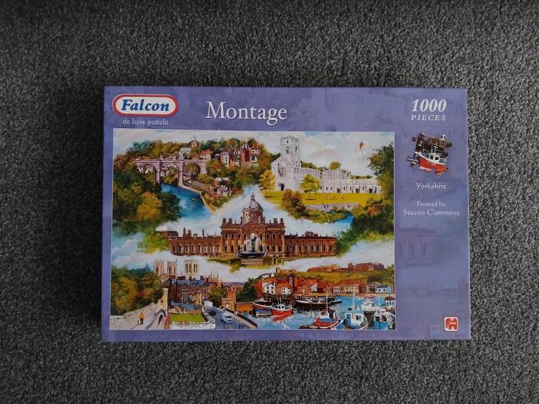 1000 piece jigsaw puzzle Montage