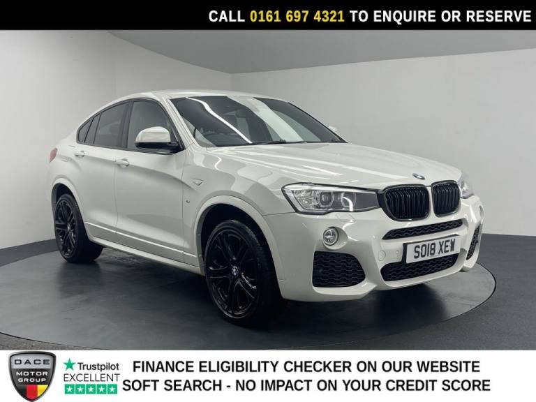 2018 BMW X4 2.0 20d M Sport SUV 5dr Diesel Auto xDrive Euro 6 (s/s) (190 ps) COUPE Diesel Automatic