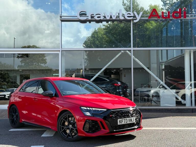 2024 Audi RS3 2.5 TFSI Carbon Black Sportback 5dr Petrol S Tronic quattro Euro 6 (s/s) (4 HATCHBA...