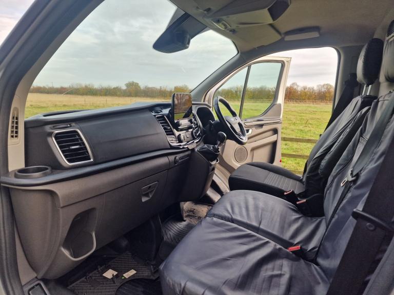 2021 Ford Transit Custom Silver LWB  Drives Perfect  7m MOT  LTD Top Spec