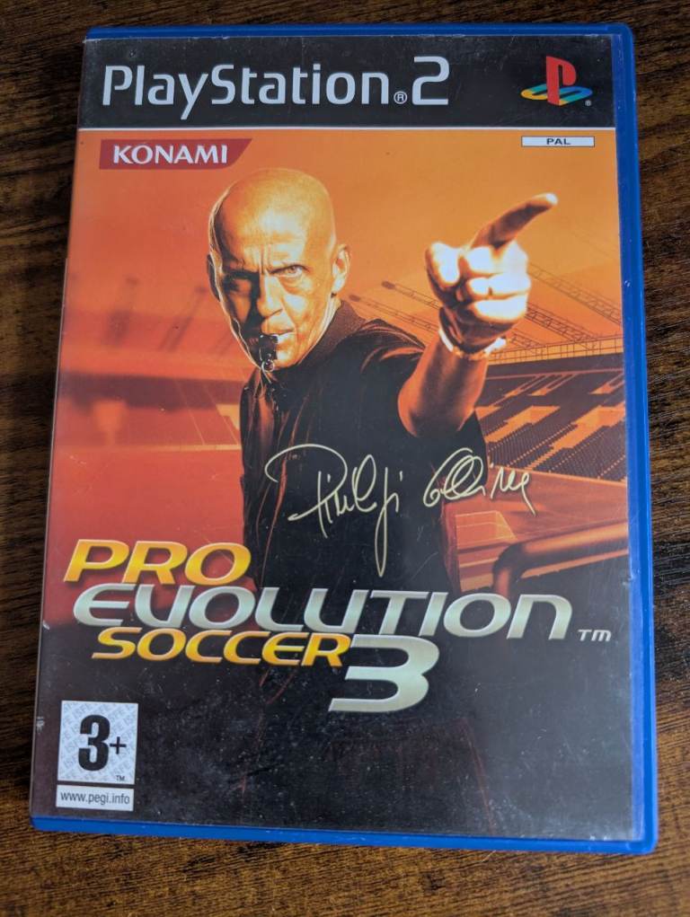 Pro Evolution Soccer 3 (PS2 PlayStation 2 PAL )  With Original Manual