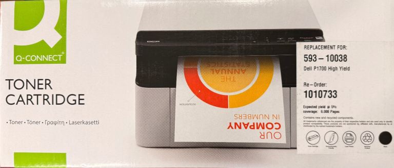 image for Toner box open inside Sealed