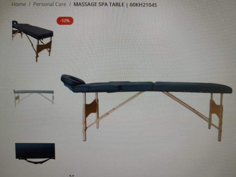 Massage Spa Table